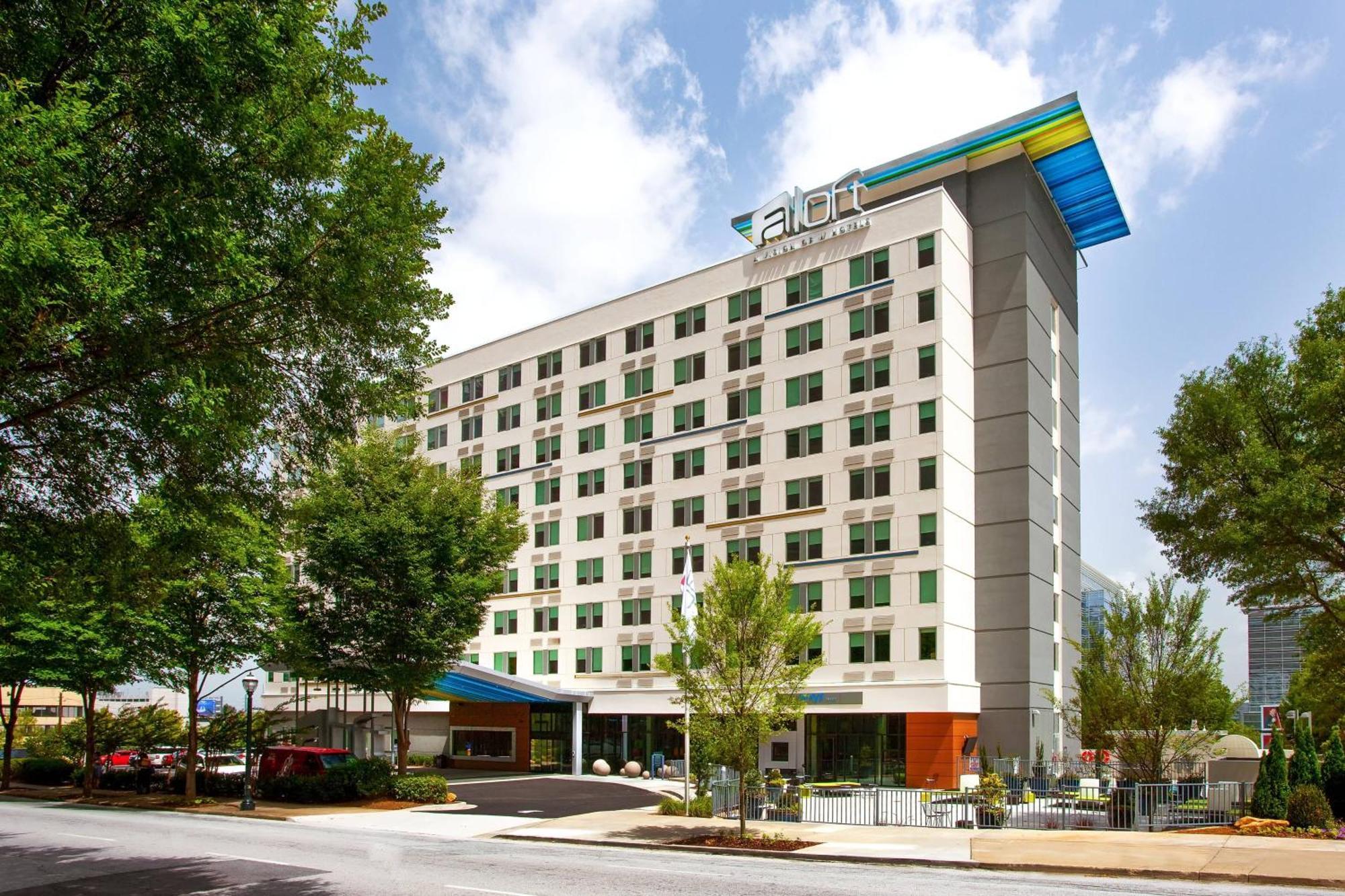 Aloft Atlanta Downtown Exterior foto